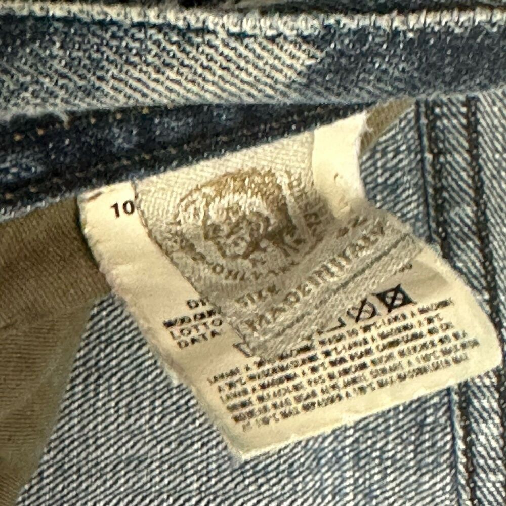 Diesel Quratt Straight Jeans Men's 32x30 Button Fly Relaxed Wide Made In Italy - Picture 6 of 12